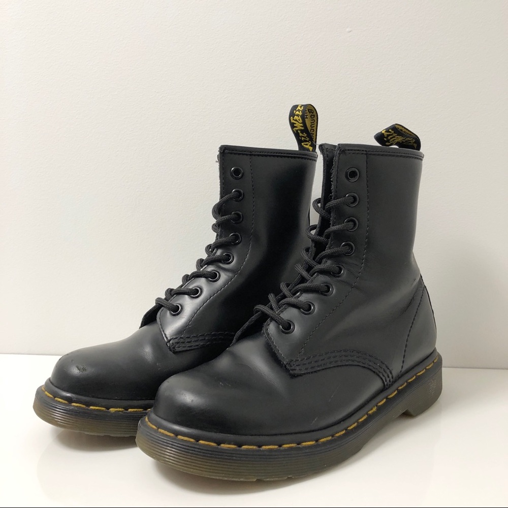DR. MARTENS 1460 LEATHER BOOTS